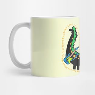 rock spirit, dinosaur Mug